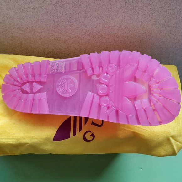 NIB Gucci x Adidas platform rubber slide sandals - IT 39/US 9 - Picture 5 of 5